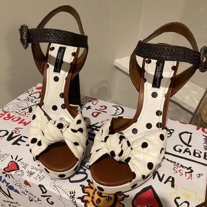 Dolce & Gabbana High Heel Sandals--
